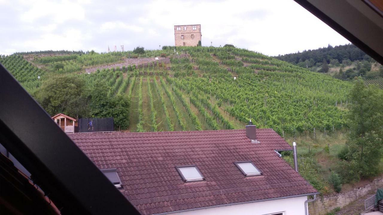 Giebelzimmer Mit Weinbergblick Stetten  Zewnętrze zdjęcie